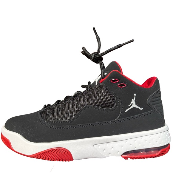 Jordan Max Aura 2 "Black Gym Red Size 6Y - Picture 5 of 8